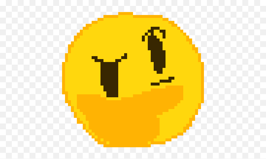 Thinking Emoji - 8 Bit Pixel Donut,Thinking Emoji Png