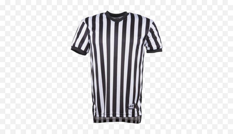7000 - L Vneck Referee Shirt Basketball Black And White Large Emoji,Referee Png
