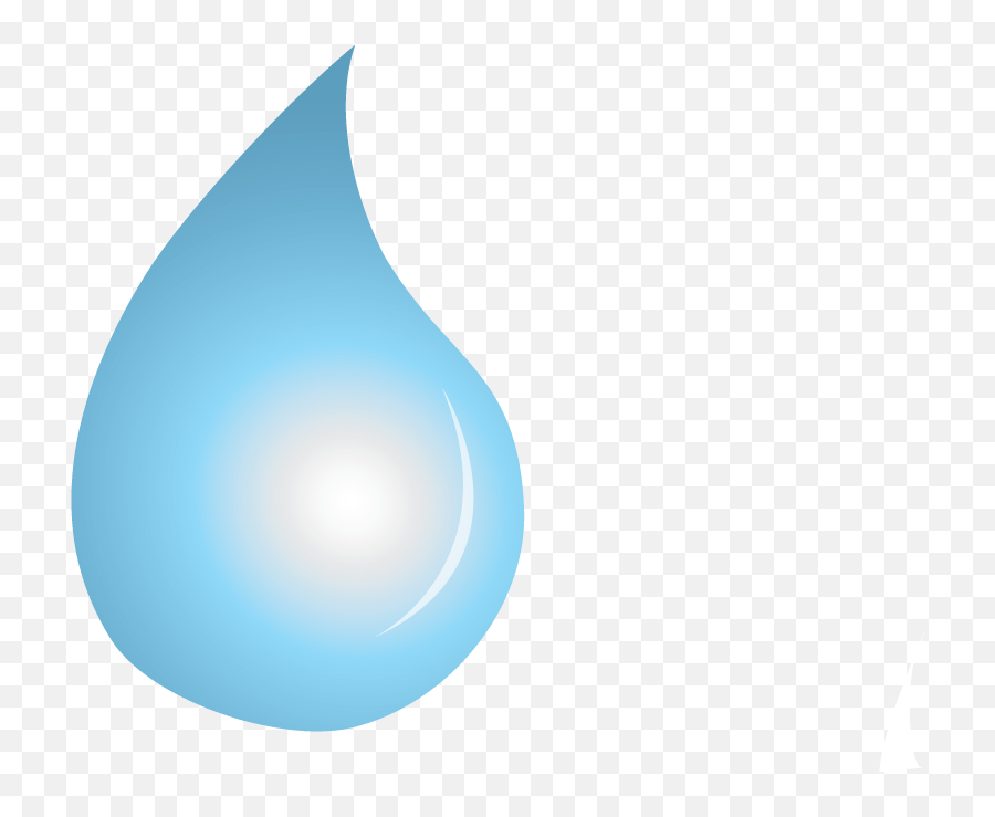 Raindrop Clipart Puddle - Cartoon Drop Of Water Png Emoji,Raindrop Clipart