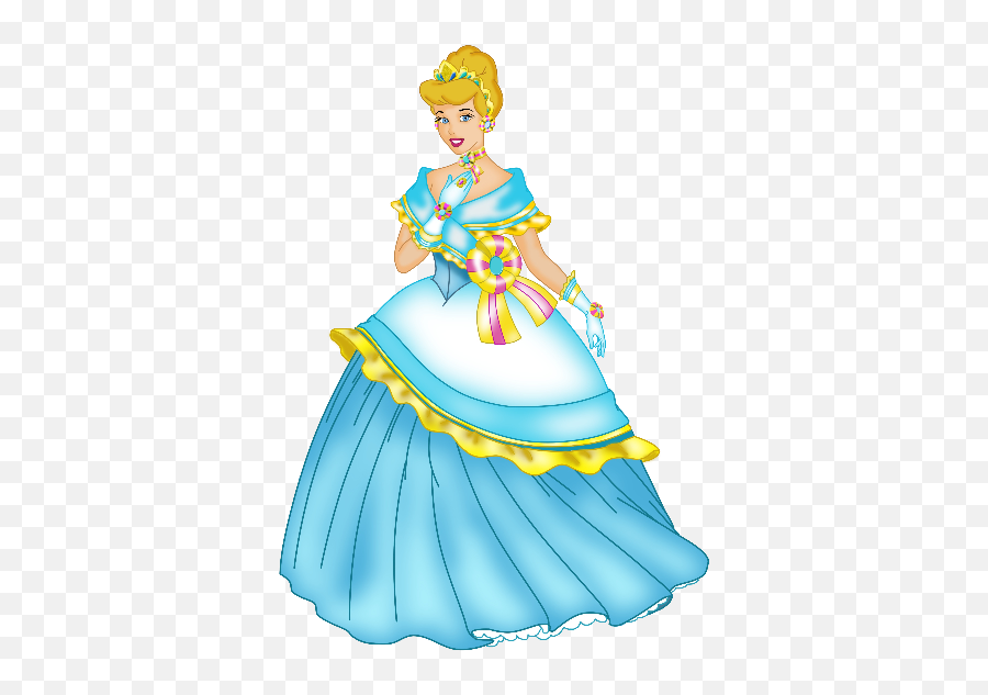 Disney Cinderella Clipart - Disney Princess Cinderella Dresses Clipart Emoji,Cinderella Clipart
