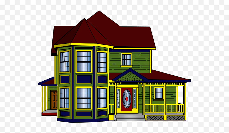 Big House Clipart - Mansion Big House Clipart Emoji,House Clipart