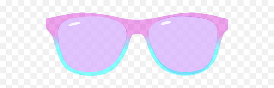 Purple And Blue Shades Clip Art At - Summer Shades Clipart Emoji,Sunglasses Clipart Png