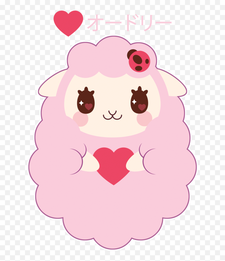 Pastel Kawaii Sheep Wallpapers Emoji,Kawaii Clipart