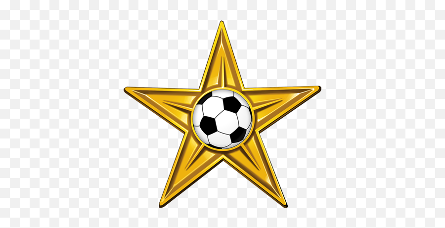 Golden Barnstar Of Football - Portable Network Graphics Emoji,Football Png