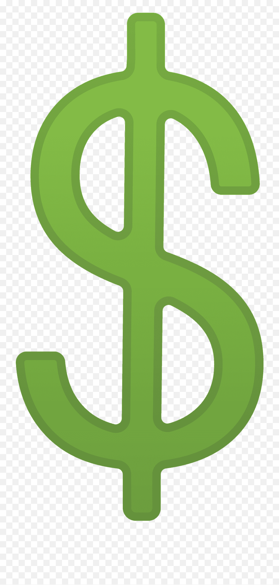 Heavy Dollar Sign Emoji Clipart Free Download Transparent - Dollar Emoji,Dollar Sign Clipart