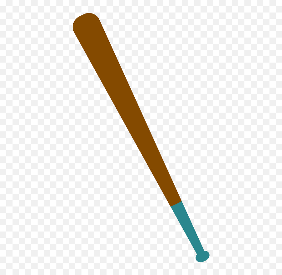 Baseball Bat Clipart - Clipartworld Vertical Emoji,Baseball Bat Clipart
