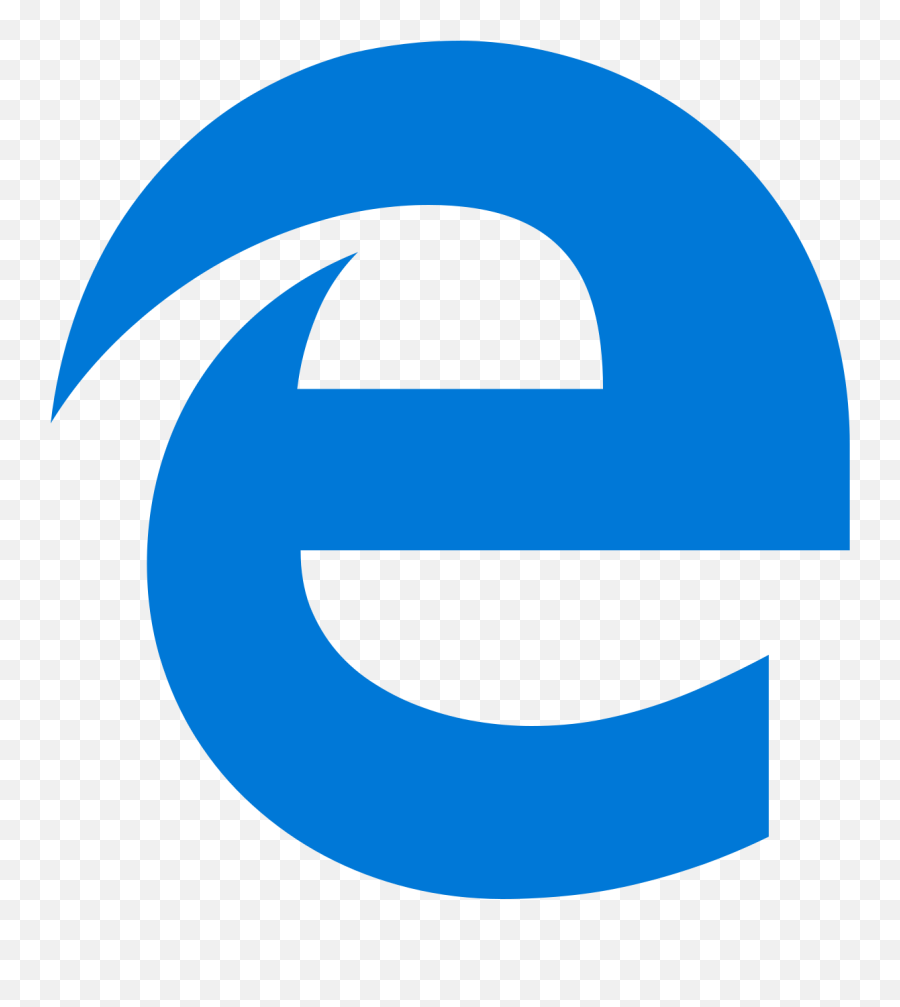 Edgehtml - Microsoft Edge Logo Emoji,Window 8 Logo