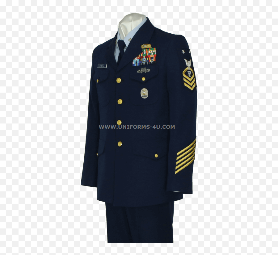 Enlisted Service Dress Blue Uniform - Uscg Bravo Jacket Service Stripe Emoji,U.s.coast Guard Logo