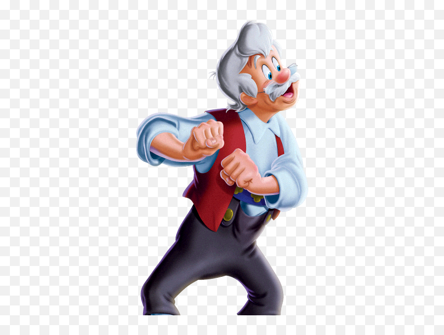 Download Hd England Clipart Disney - Personaggi Pinocchio Geppetto Pinocchio Emoji,Pinocchio Png