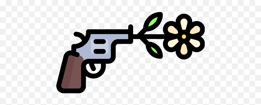 Pacifism Gun Vector Svg Icon - Png Repo Free Png Icons Weapons Emoji,Gun Png