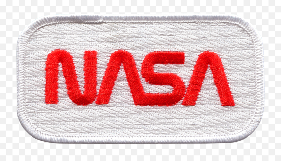 Nasa Worm Logo Patch - Nasa Patch Png Emoji,Nasa Worm Logo
