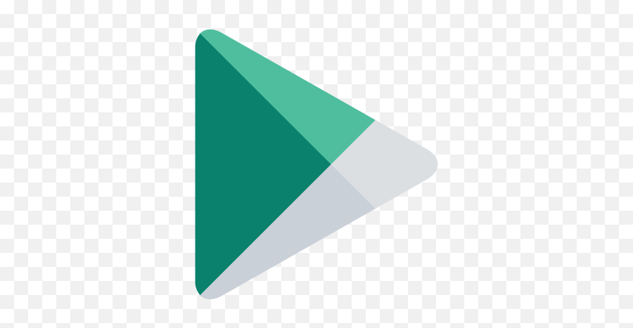 Google Play Logo Free Icon Of Social Media - Google Play Store Green Icon Emoji,Google Play Logo