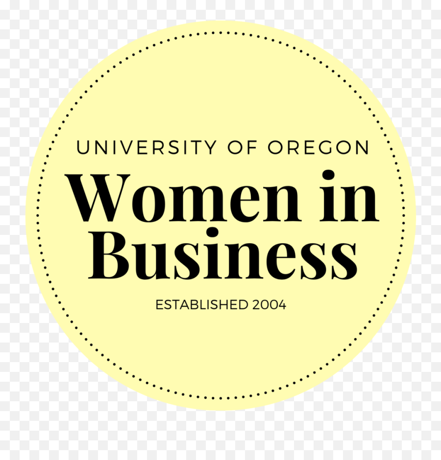 Kate Zipay U2014 University Of Oregon Women In Business - Dot Emoji,University Of Oregon Logo