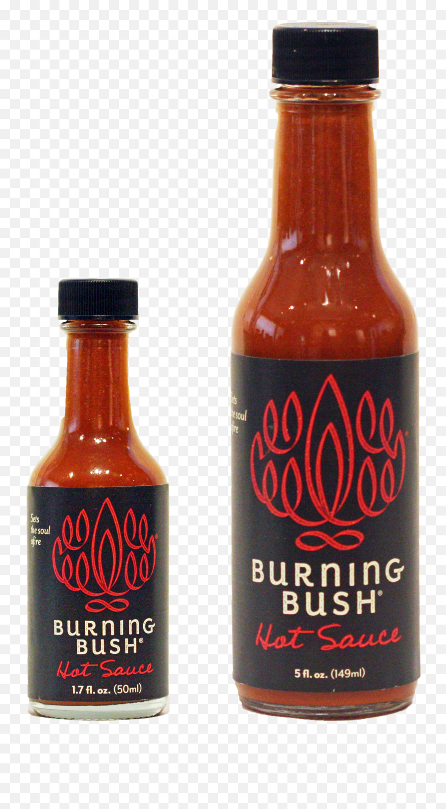 Burning Bush Hot Sauce Fuses Heat With Flavor In Its Emoji,Sauce Clipart