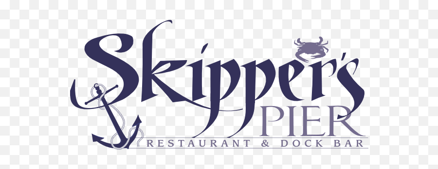 Skipperu0027s Pier Restaurant Dock Bar Catering Crabs - Deale Emoji,Restaurants Logo Designs