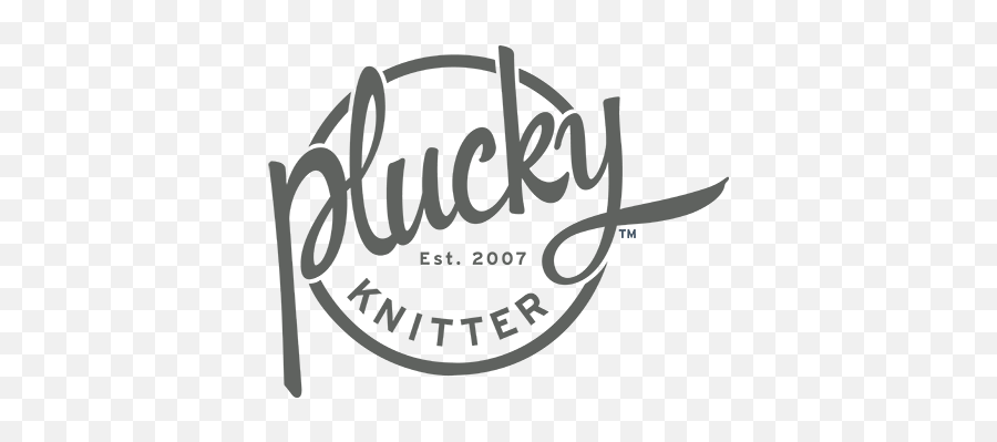 The Plucky Knitter Hand - Dyed Yarn Emoji,Logo Knits