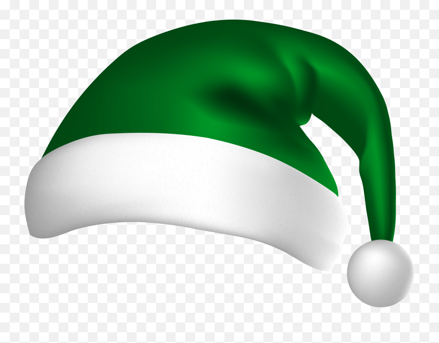 Green Christmas Hat Png - Clip Art Library Emoji,Christmas Hats Clipart
