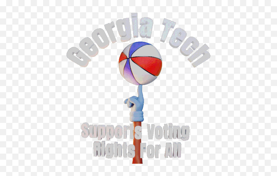 Georgia Tech Georgia Voting Sticker - Georgia Tech Georgia Emoji,Georgia Tech Logo Transparent