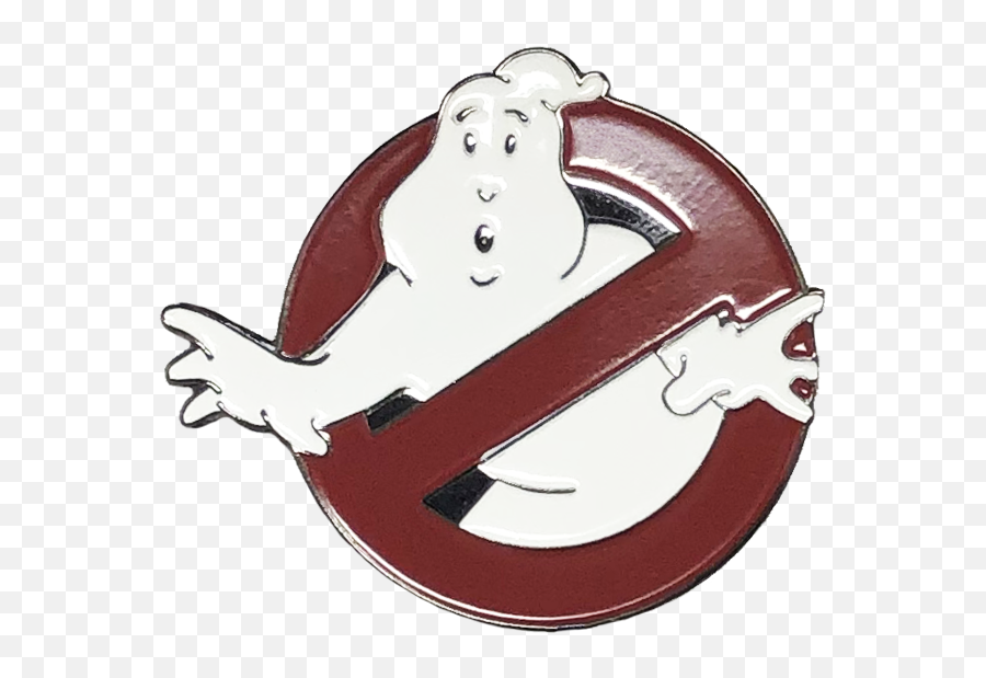 Ghostbusters Logo Lapel Pin - Automotive Decal Emoji,Ghostbusters Logo