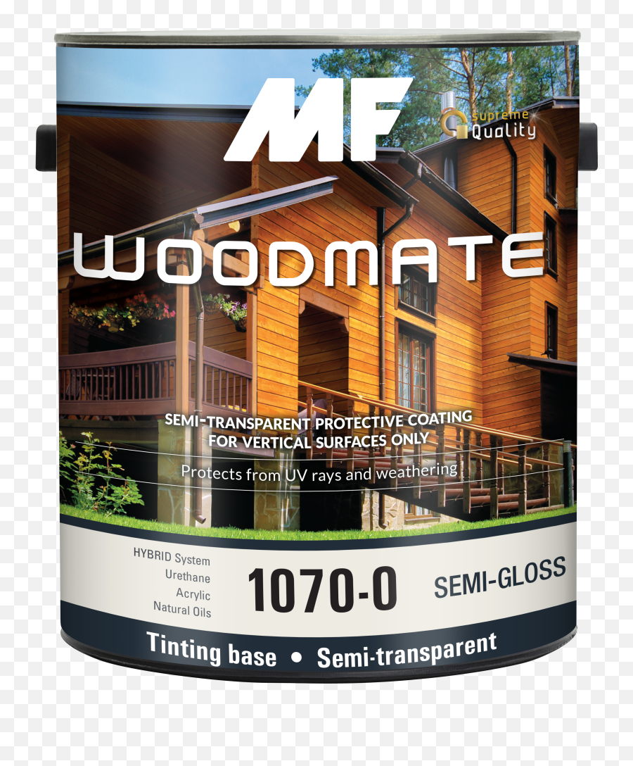 Woodmate 1070 - Vertical Emoji,Semi Transparent