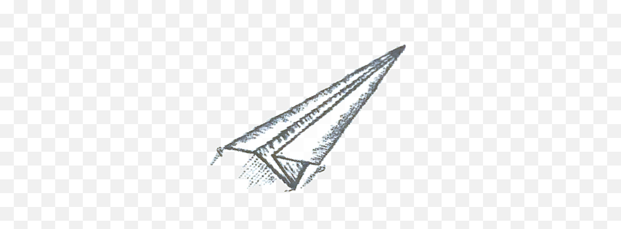 Flying Paper Plane - Vertical Emoji,Plane Logo