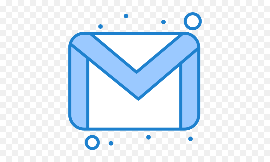 Brand Gmail Google Logo Product - Gmail Blue Icon Png Emoji,Gmail Logo