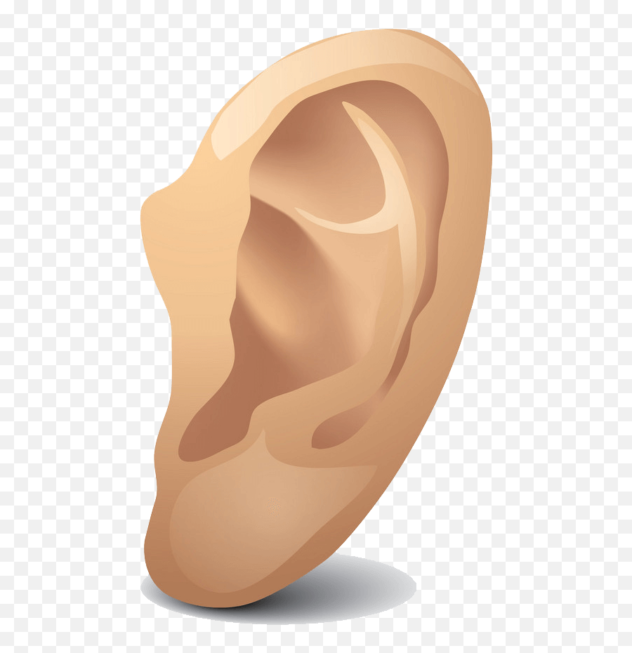 Icon Ear Clipart Transparent - Illustration Emoji,Hearing Clipart