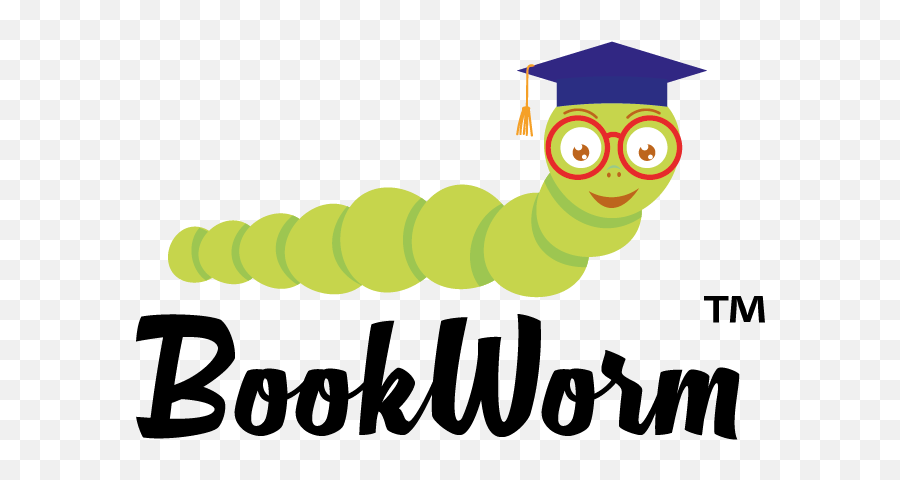 Bookworm Logo Design 14 By Chris San - Claire On Dribbble Wurm Schriftart Emoji,Caterpillar Logo