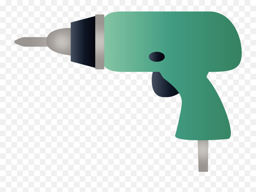 Electric Screwdriver Tool Clipart - Rivet Gun Emoji,Tools Clipart