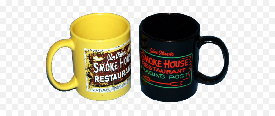 Two Smoke House Signature Coffee Mugs - Serveware Emoji,Coffee Smoke Png
