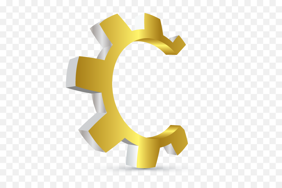 Create 3d Gear Industry Logo With Free - Transparent 4 Gears 3d Icon Png Emoji,Gear Logos
