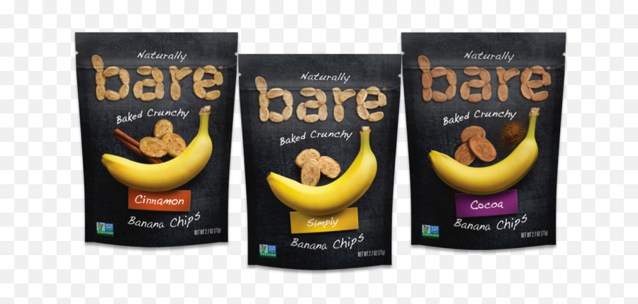 Bare Snacks Set To Launch Organic Coconut Chips - Bare Banana Chips Emoji,Non Gmo Project Logo