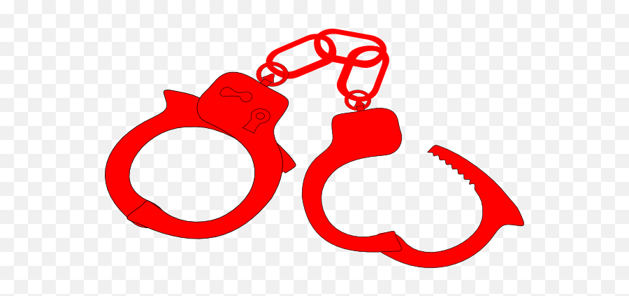 Download Red Handcuffs Clip Art Emoji,Crime Clipart