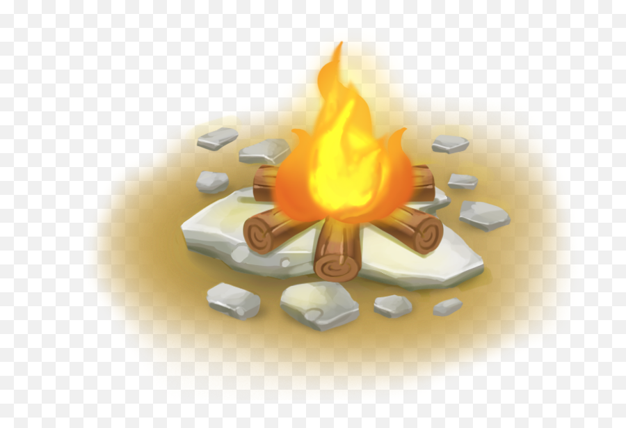 Campfire Camping Bonfire Clip Art - Transparent Background Campfire Clipart Emoji,Fire Pit Clipart