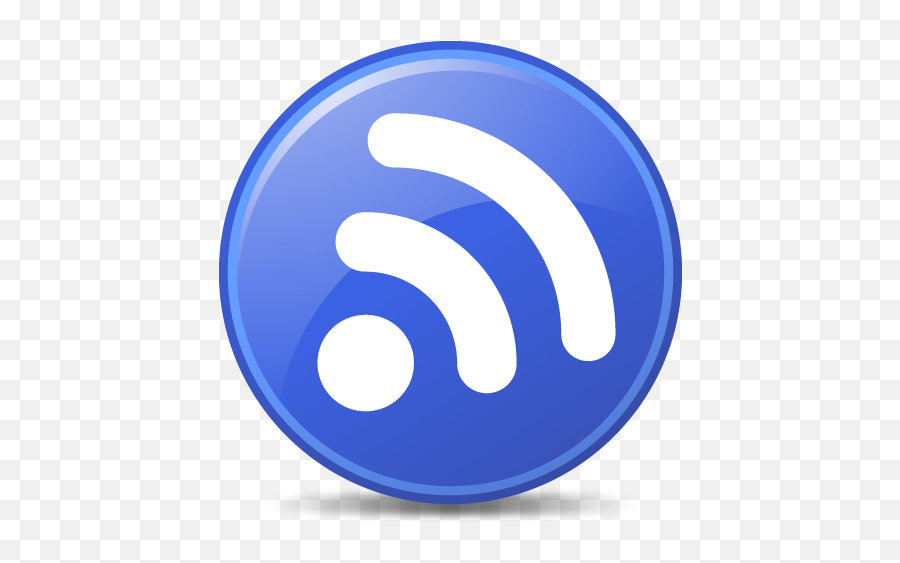 Subscribe Blue Rss Feed Icon Emoji,Subscribe Icon Png