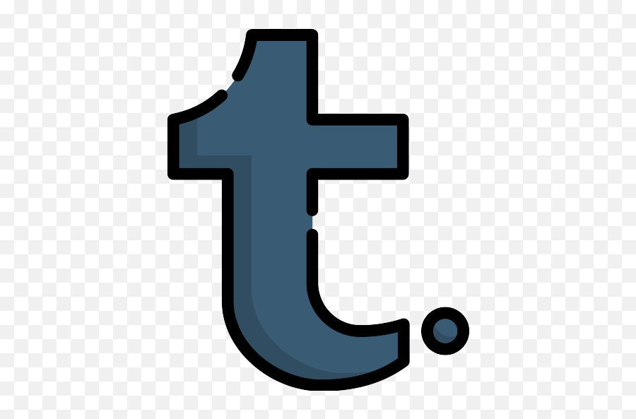 Tumblr Logo Vector Svg Icon - Png Repo Free Png Icons Emoji,Tumblr Logo Transparent