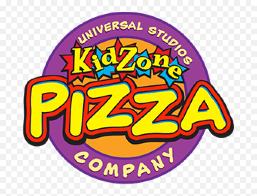 Kidzone Pizza Company Universal Studios Florida - Dot Emoji,Universal Studios Logo