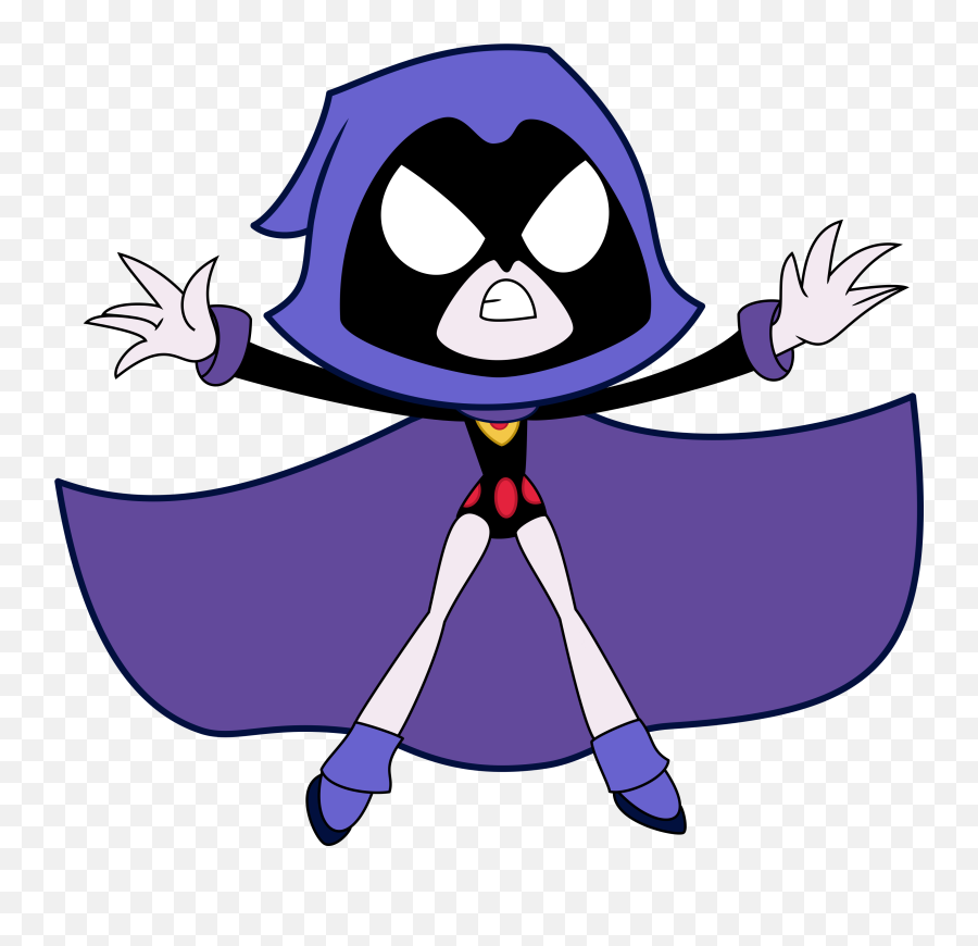 Angry Teen Titans Drawing - Teen Titans Go Girls Raven Emoji,Teen Titans Logo