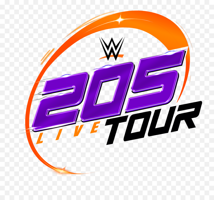 Wwe 205 Live Tour - Wwe 205 Live Logo Png Emoji,Live Logo