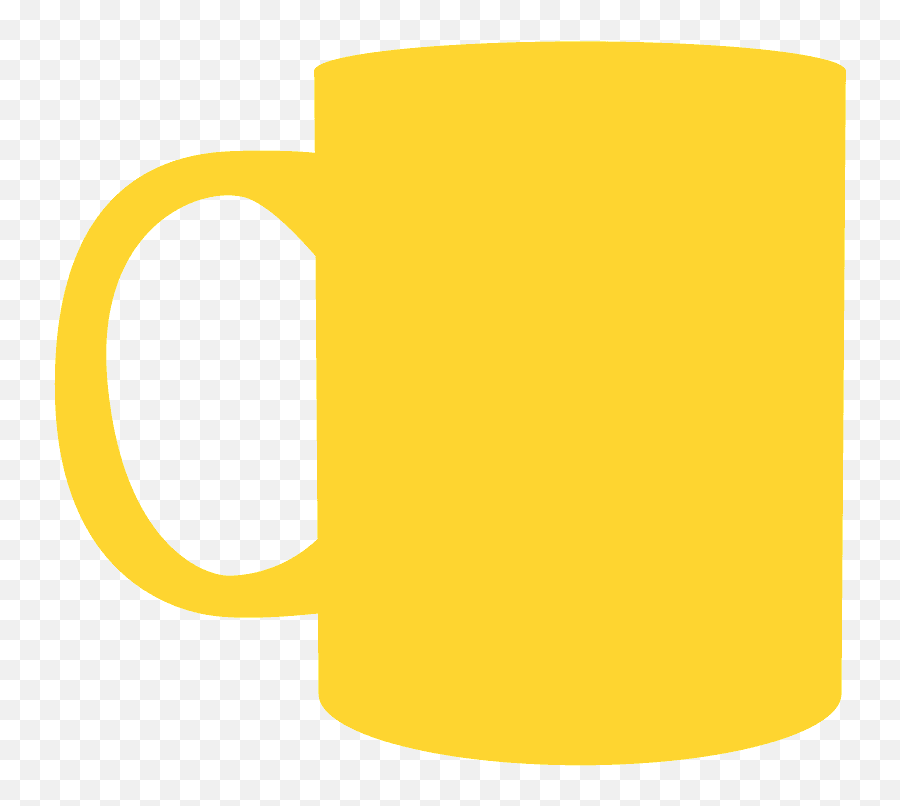 Coffee Mug Silhouette - Free Vector Silhouettes Creazilla Emoji,Coffee Cup Silhouette Png