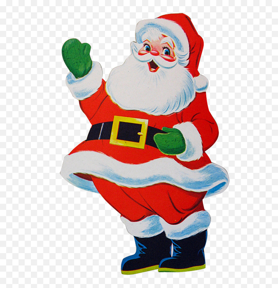 Christmas Santa Clip Art Png Image With - Free Santa Clipart Emoji,Santa Clipart
