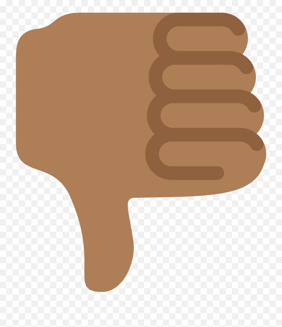 Thumbs Down Emoji Clipart Free Download Transparent Png - Does Mean,Thumbs Down Clipart