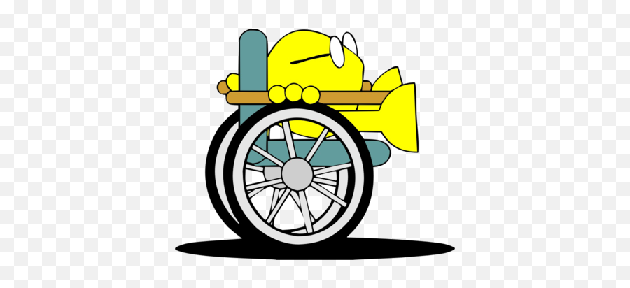 Wheelchair - Antique Emoji,Wheelchair Clipart