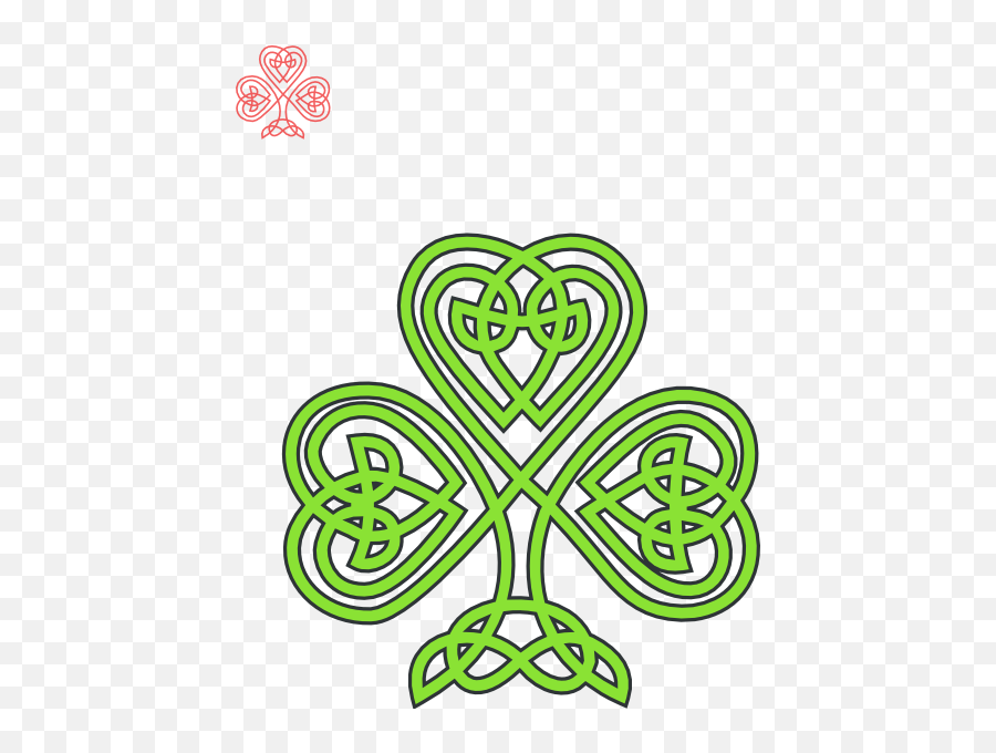 Free Shamrock Clipart - Celtic Shamrock Emoji,Shamrock Clipart