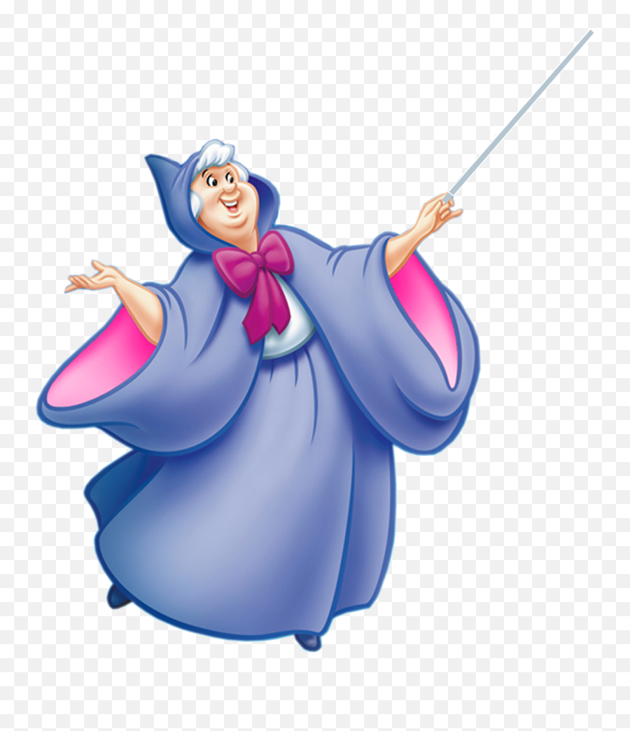 Cinderella Fairy Godmother Png - Transparent Cinderella Fairy Godmother Png Emoji,Cinderella Clipart