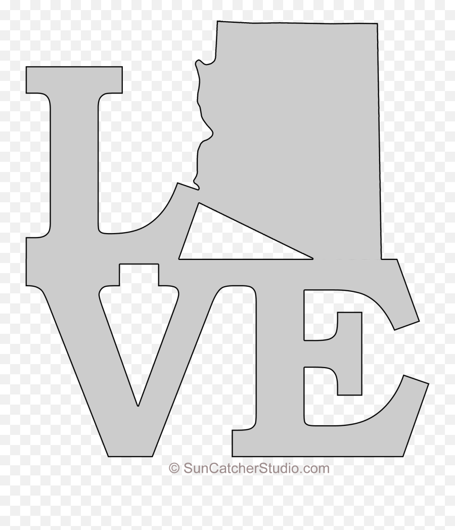 Free Florida State Outline Png - Arizona State Love Outline Emoji,Florida Outline Png