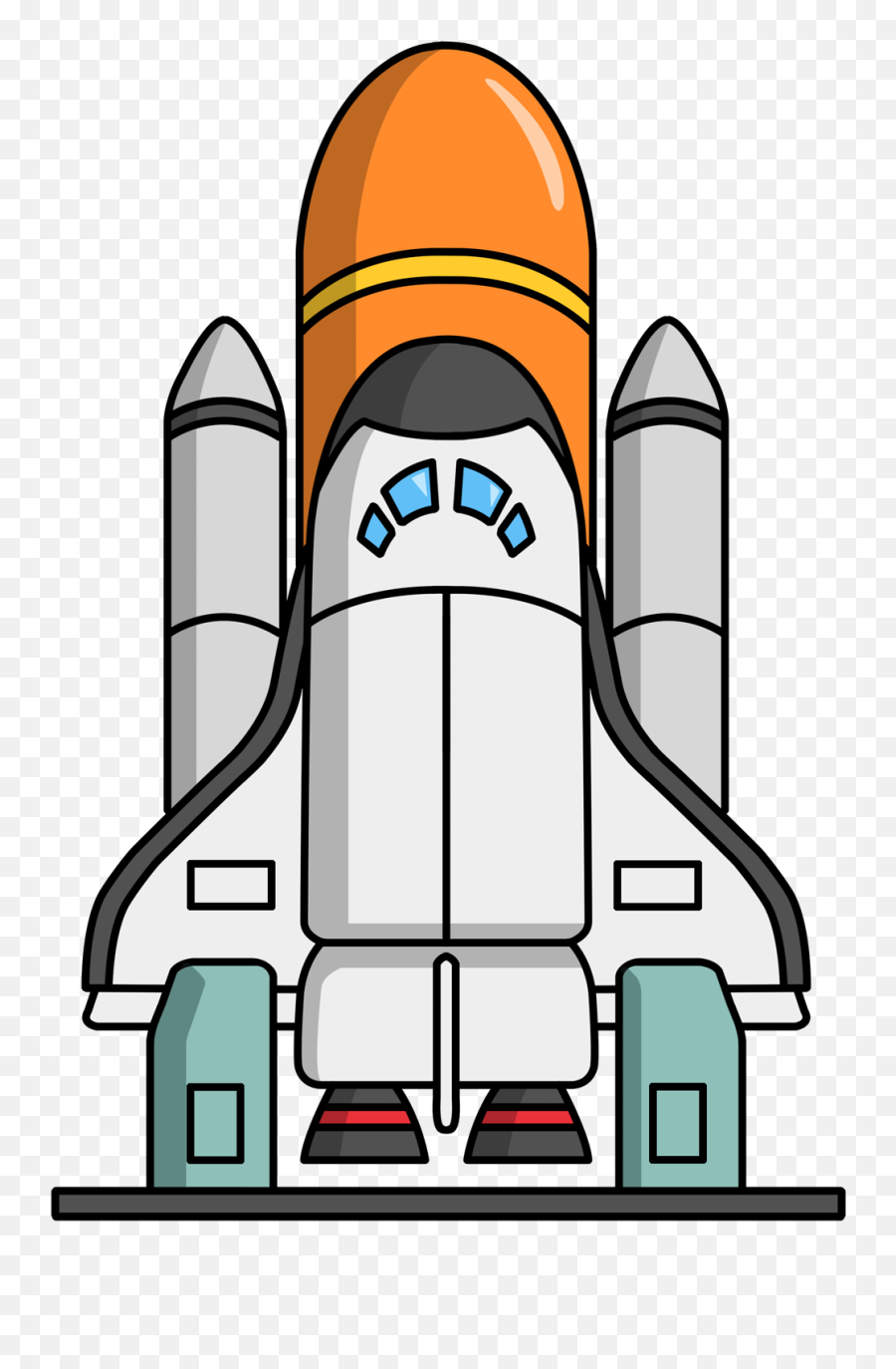 Free Clip Art - Rocket Clipart Emoji,Outer Space Clipart