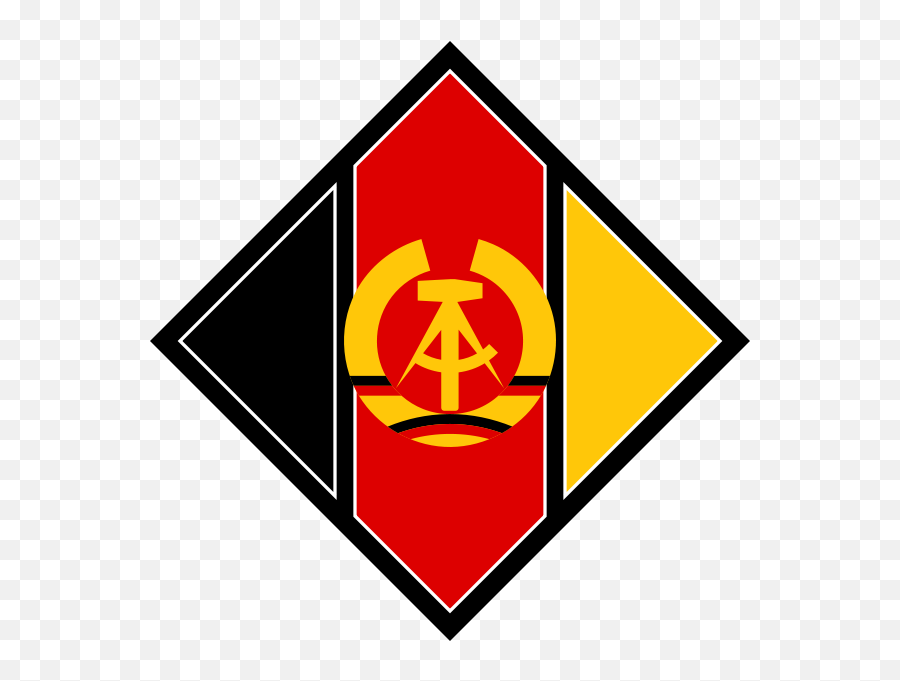 East Germany Flag Clipart Symbol - East German Air Force East German Air Force Emoji,Air Force Clipart