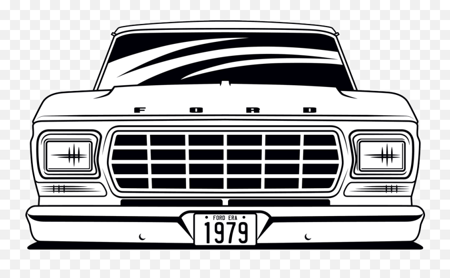 Complete History Of The Ford F - Series Pickup Street Trucks Emoji,Jeep Grill Clipart