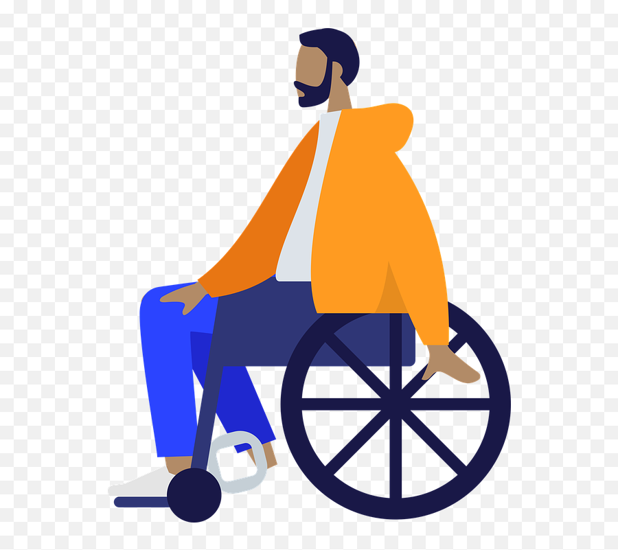 Humans People Wheelchair - Free Vector Graphic On Pixabay Emoji,Wheelchair Png